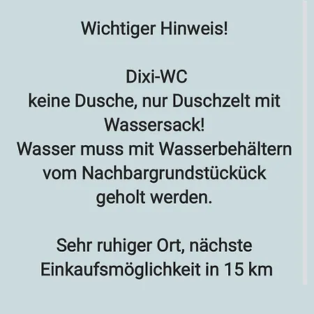 キャンプ場 - Wohnmobilstellplatz In Der Mecklenburgischen Seenplatte Strom & Wasser Vor Ort Carpin