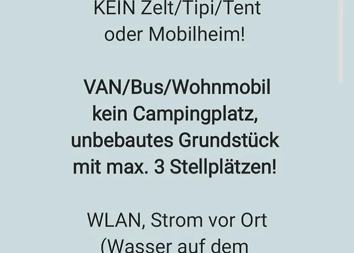 Mueritz Nationalpark - Wohnmobilstellplatz In Der Mecklenburgischen Seenplatte Strom & Wasser Vor Ort Carpin